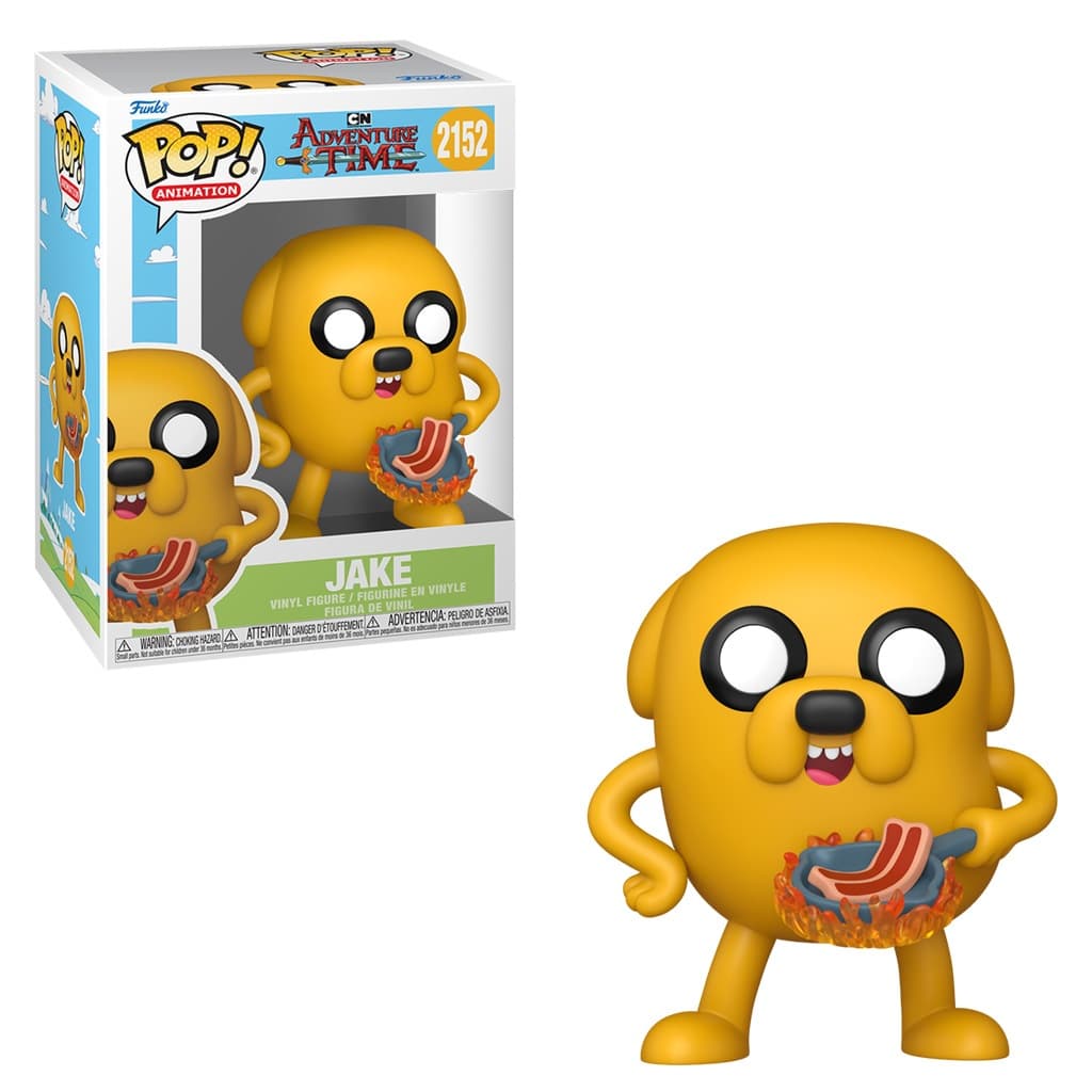 FUNKO POP ANIMATION ADVENTURE TIME - JAKE 2152 NOVO ORIGINAL
