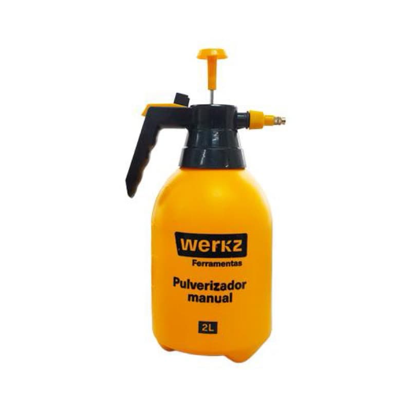 Pulverizador manual 2L werkz. Spray forte bico ajustável para carro moto caminhão