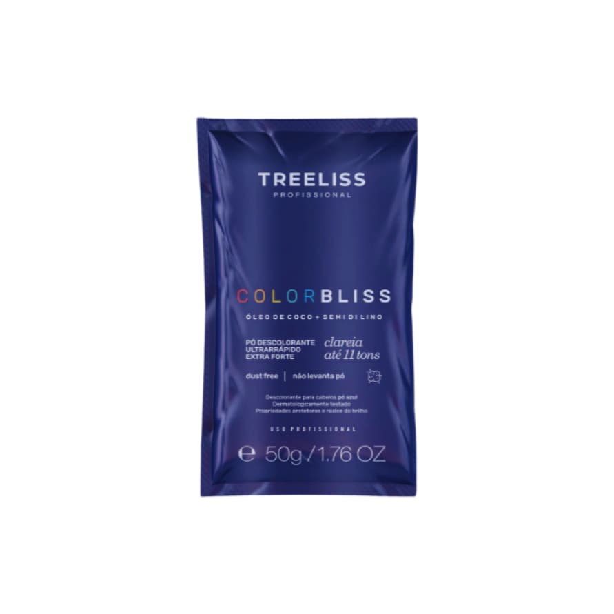 Pó descolorante TREE LISS 50g Azul