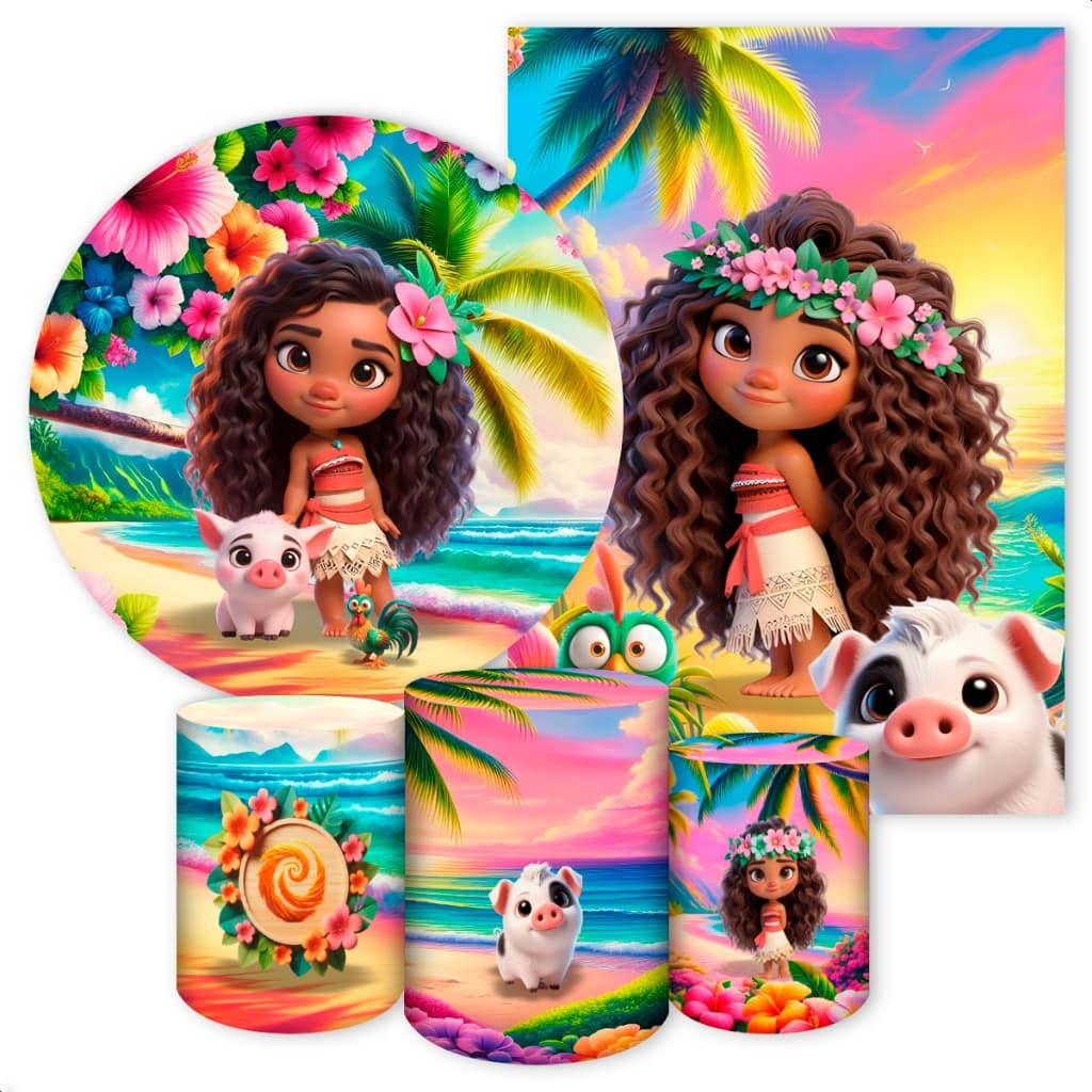 Capas Painéis de Festa Sublimados Vários Modelos Tema Mo