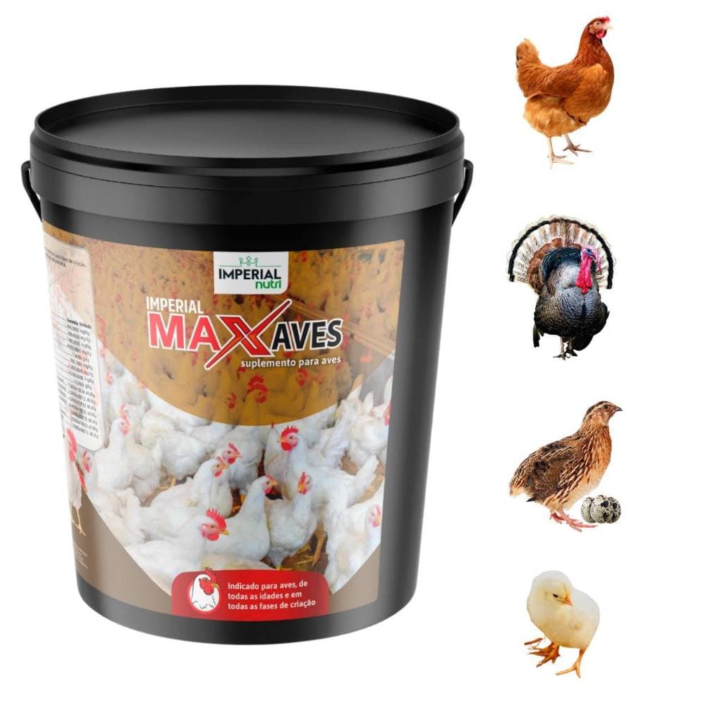Suplemento Para Aves 2Kg Núcleo Ração Frangos de Corte, Galinhas Poedeiras, Pintinhos.