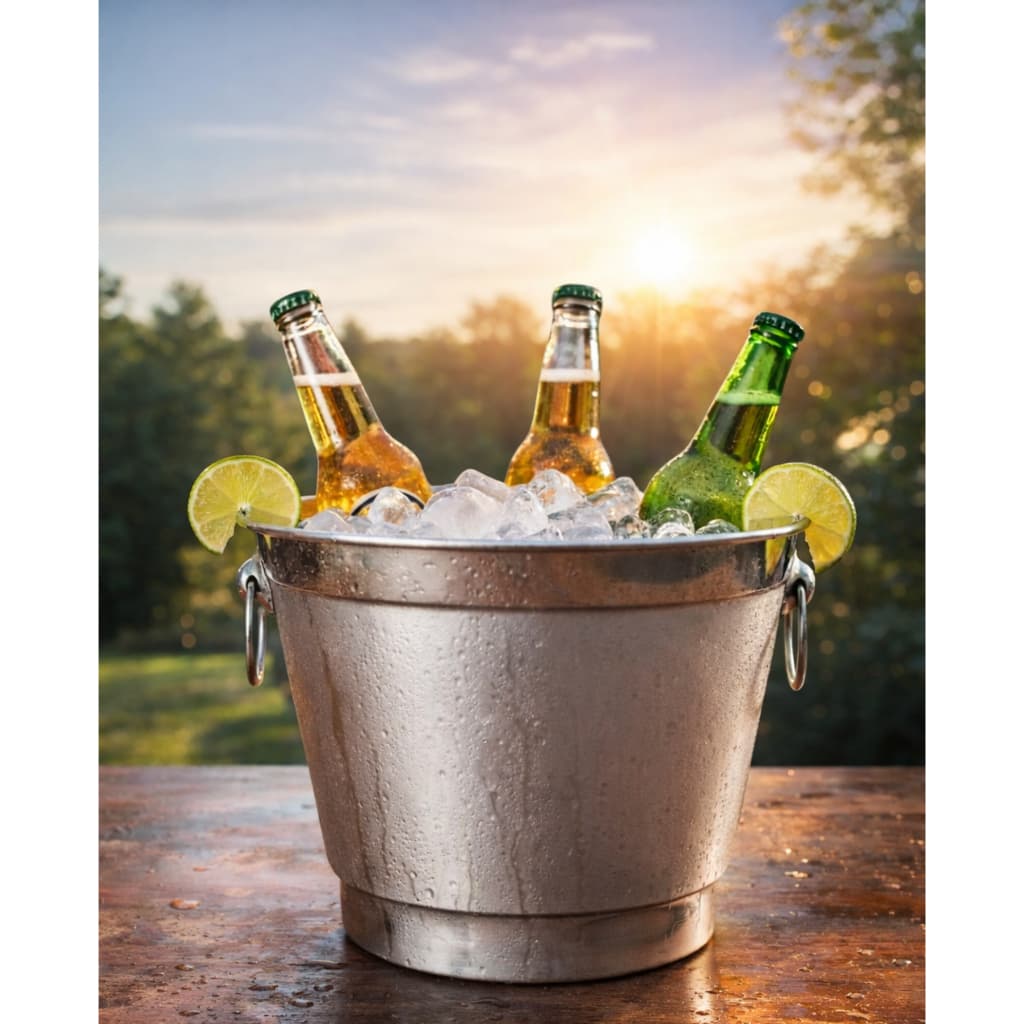 Balde de Gelo, Balde de Aluminio, Balde 7,5 L