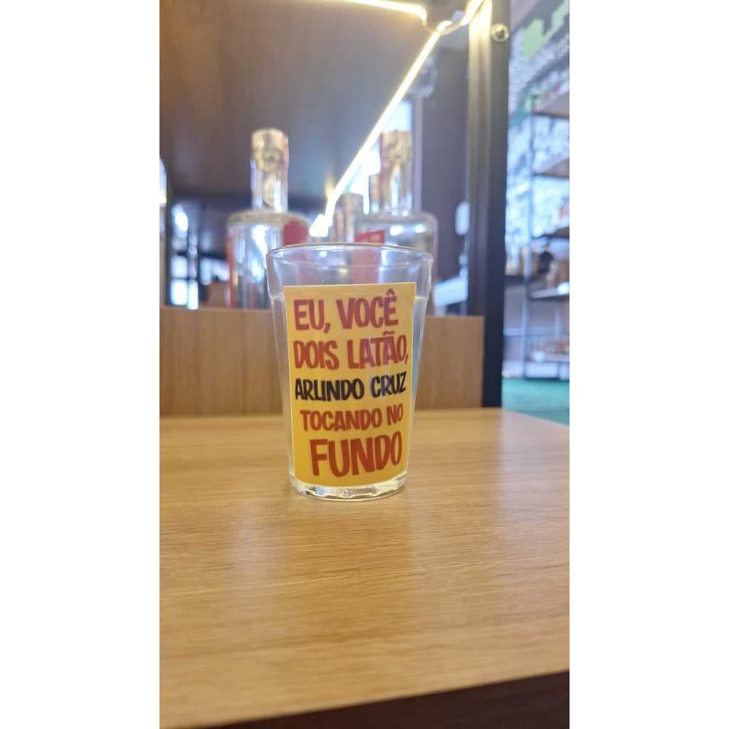 Copo Americano “Eu, você, dois latão, Arlindo Cruz tocando no fundo” 🍻🎶