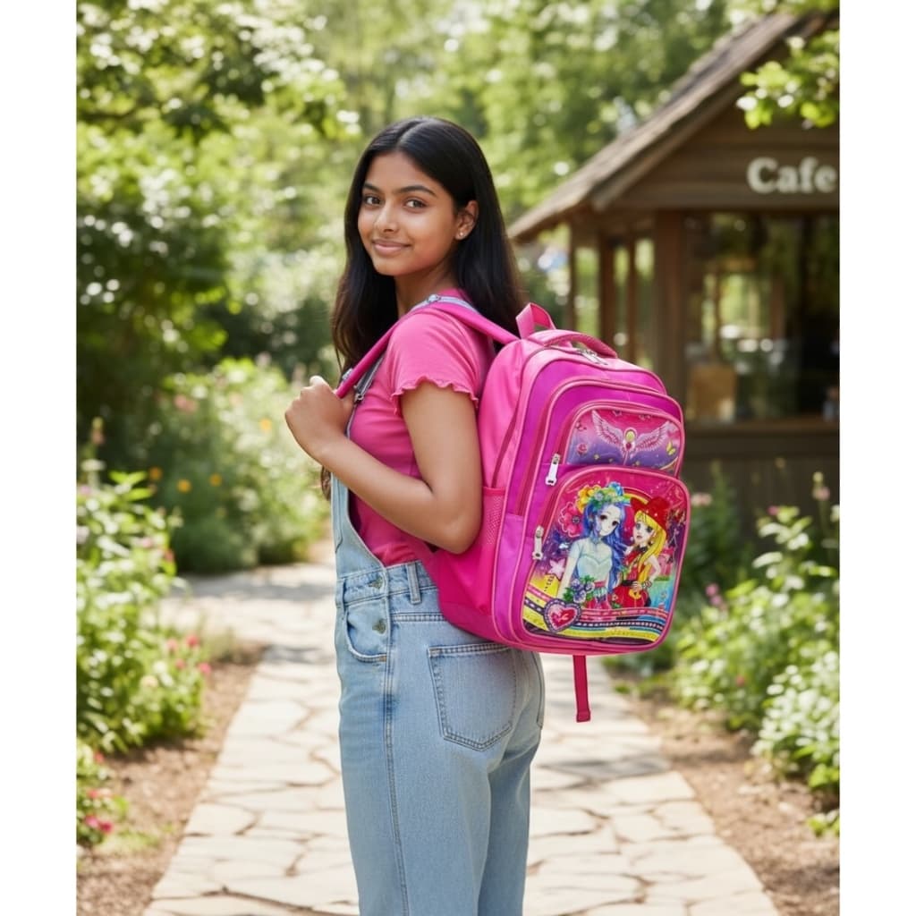 mochila escolar feminina criança juvenil