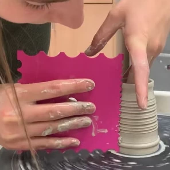 Estêncil Textura Para Cerâmica Fria Biscuit Molde Texturizador Artesanato 3D