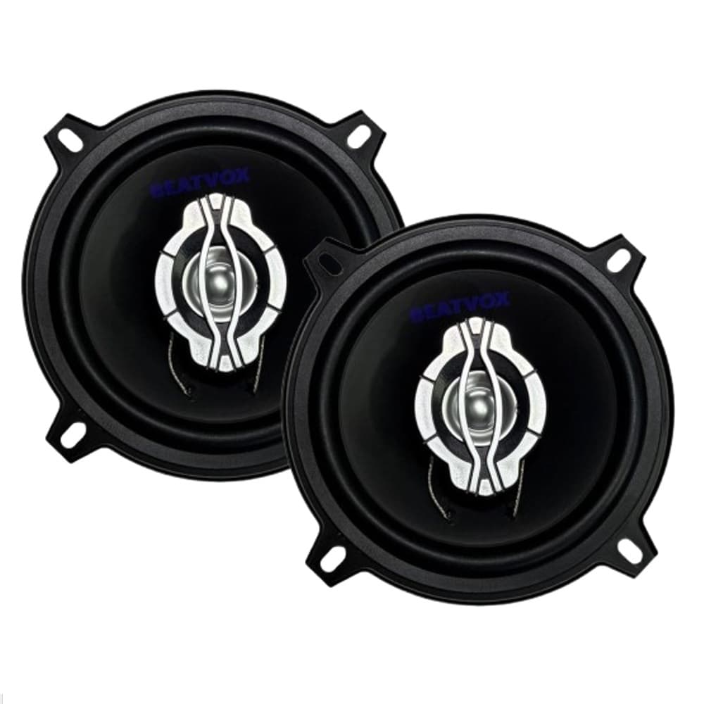 Par Auto Falantes Triaxial Beatvox 5 Polegadas 100w Rms Carro Som Alto Falante 5"