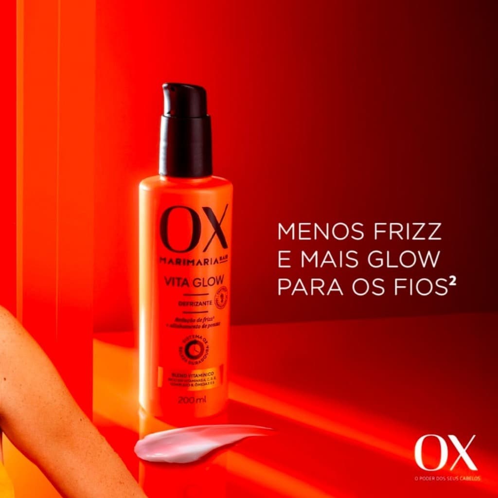 Defrizante Ox Mari Maria Vita Glow 200ml