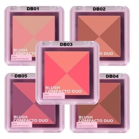 Blush Compacto Duo 6,5g - Ruby Rose