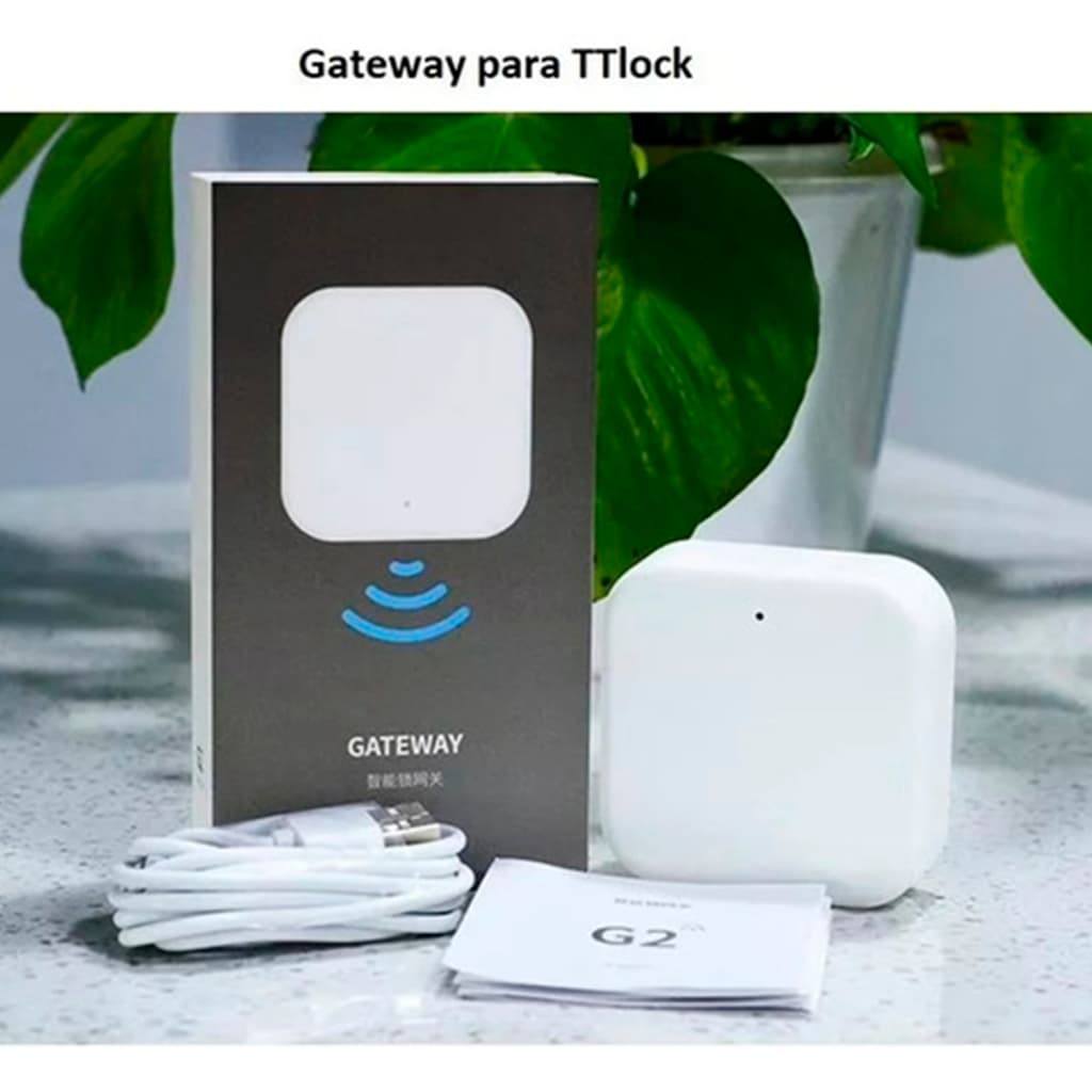 Hub WiFi Para Fechadura TTLock Controle Pelo Celular Abertura Remota
