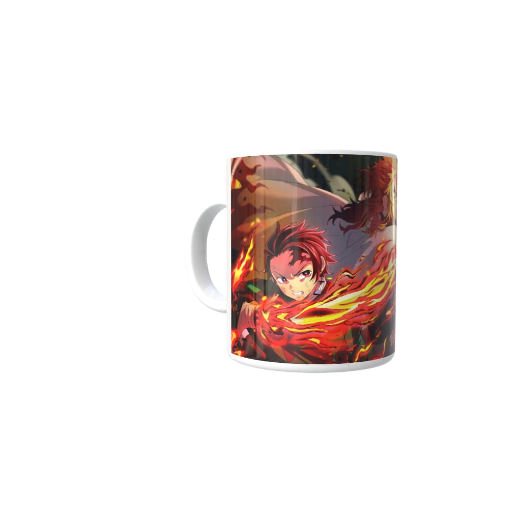 Caneca Anime Manga - Demon Slayer Kimetsu no Yaiba - Kyojuro Rengoku