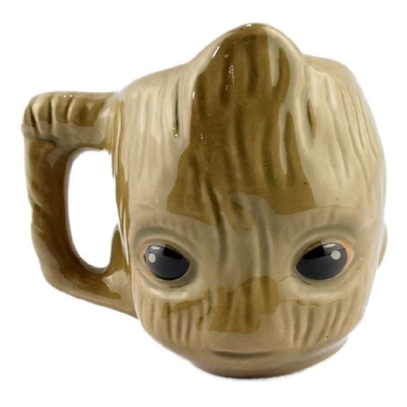 Caneca Groot 3D Marvel Zona Criativa