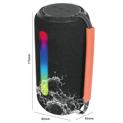 Caixa de Som LED  Bluetooth Portátil TWS 50W RMS Kapbom KA-8881Y Alto-falantes à prova d'água