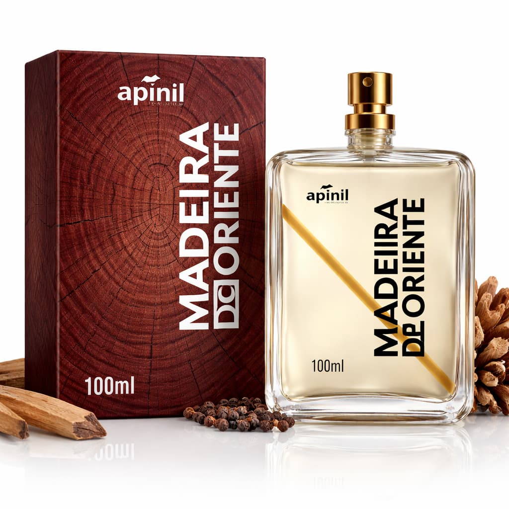 PERFUME MASCULINO DEO COLÔNIA MADEIRA ORIENTE 100ML APINIL