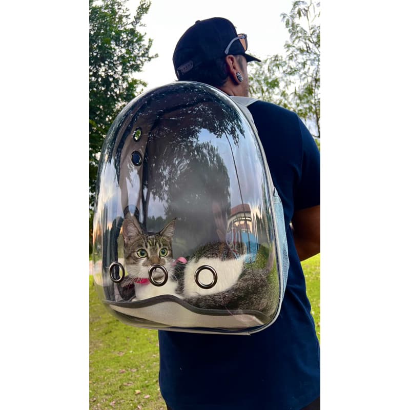 Mochila Pet com Visão Panorâmica para Pets Pequenos