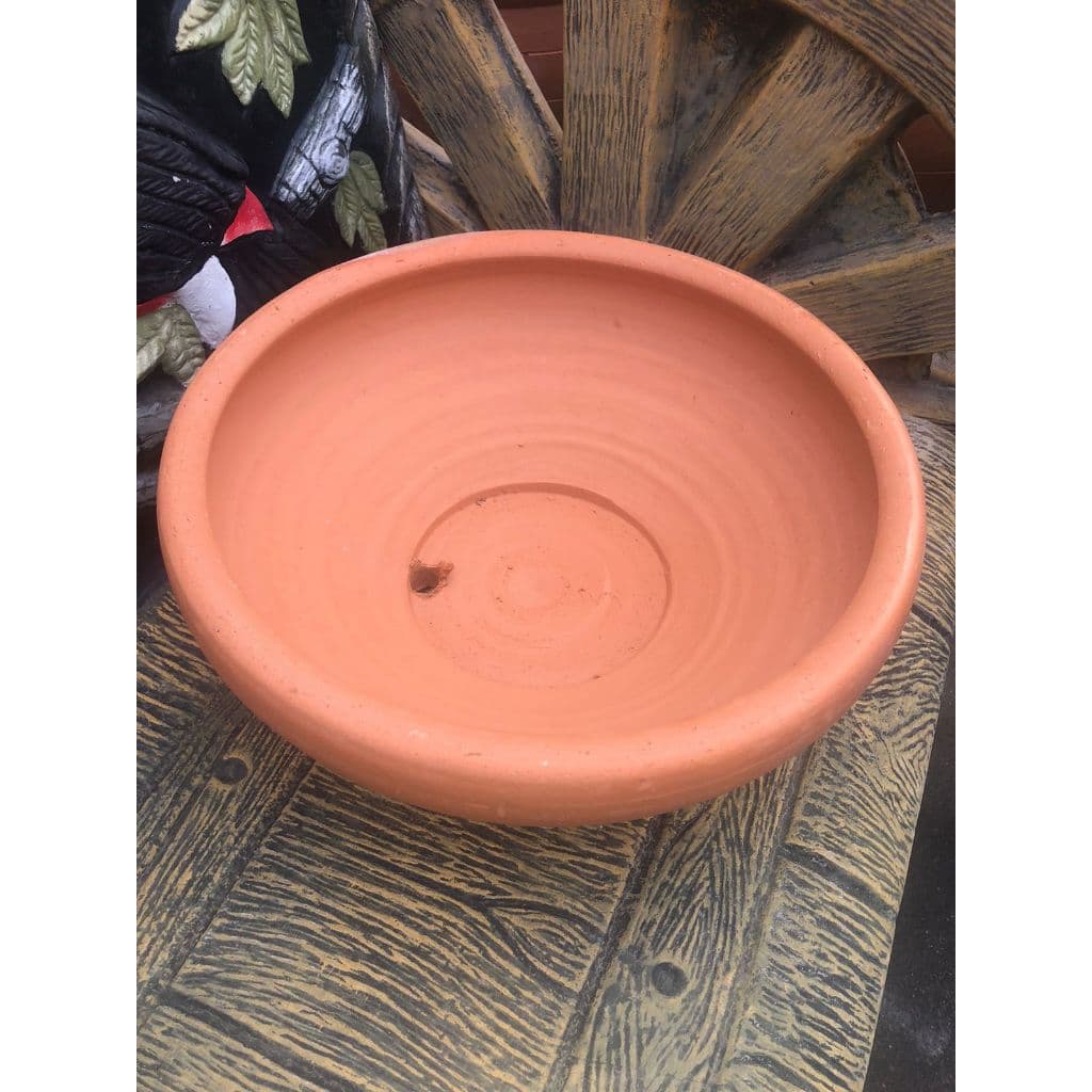 Bacia de barro grande - bacia para fonte - bacia grande para suculentas e rosa do deserto - Vaso suculentas