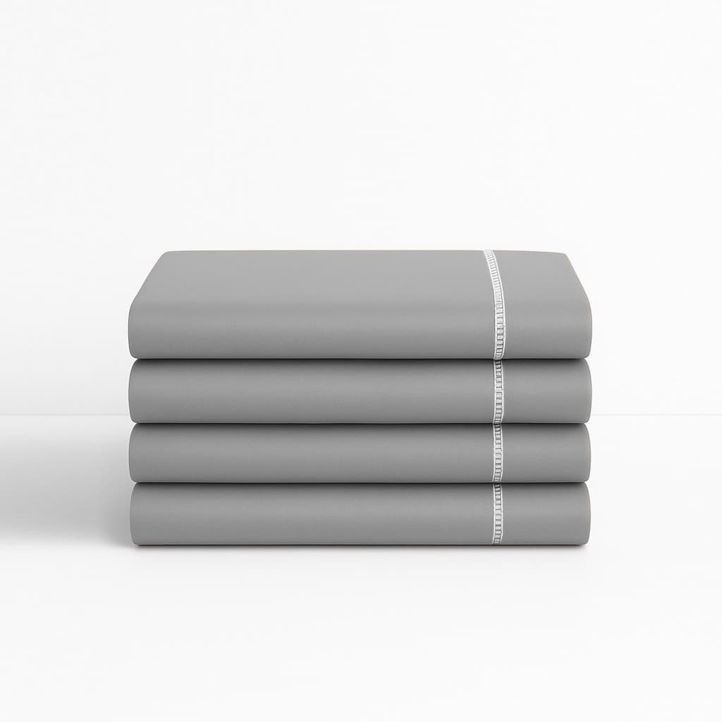 Fronha 50x70 Kit 4 Peças Ponto Palito Macia Luxo Elegante Alta Qualidade Travesseiro