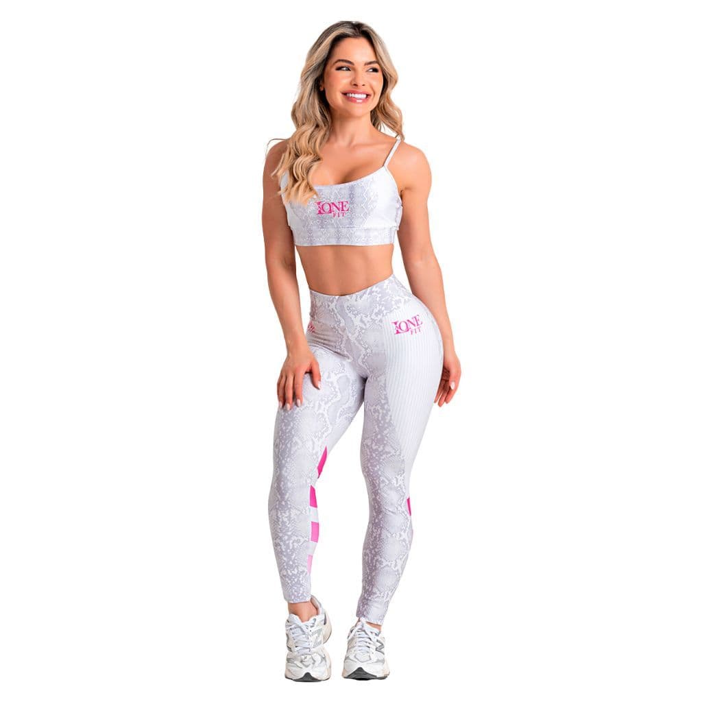 Conjunto Fitness Feminino Top e Calça Sports Treino Perfeito Tecido Premium BUZIOS - LAONEFIT