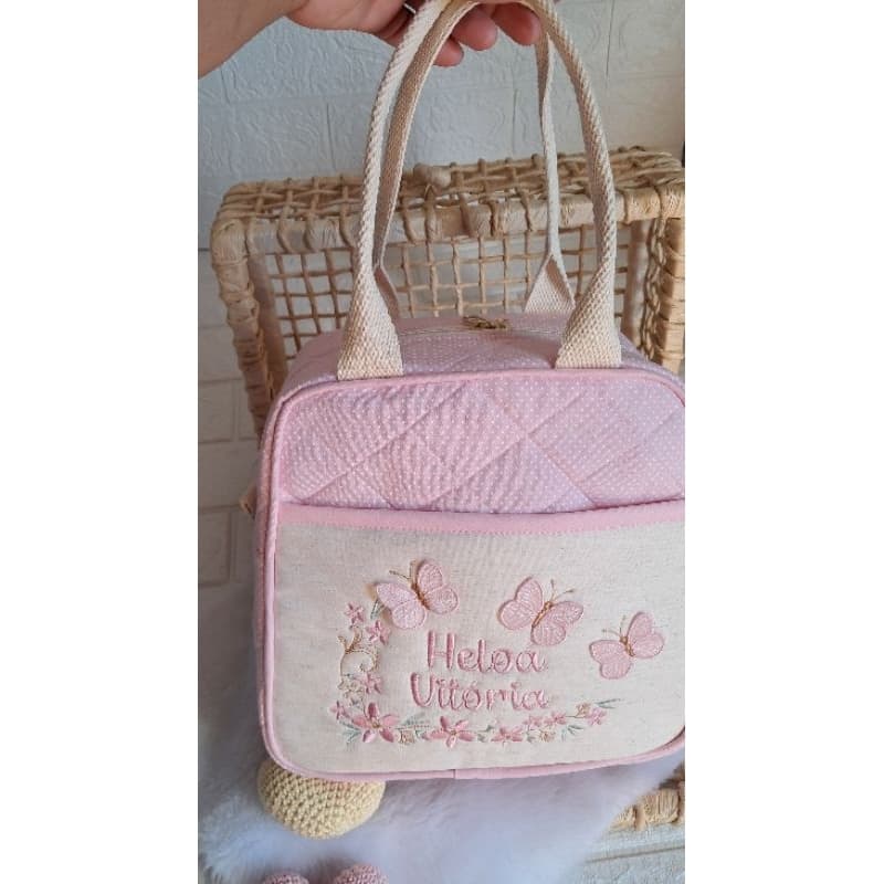 Bolsa de mão/passeio bebê personalizado