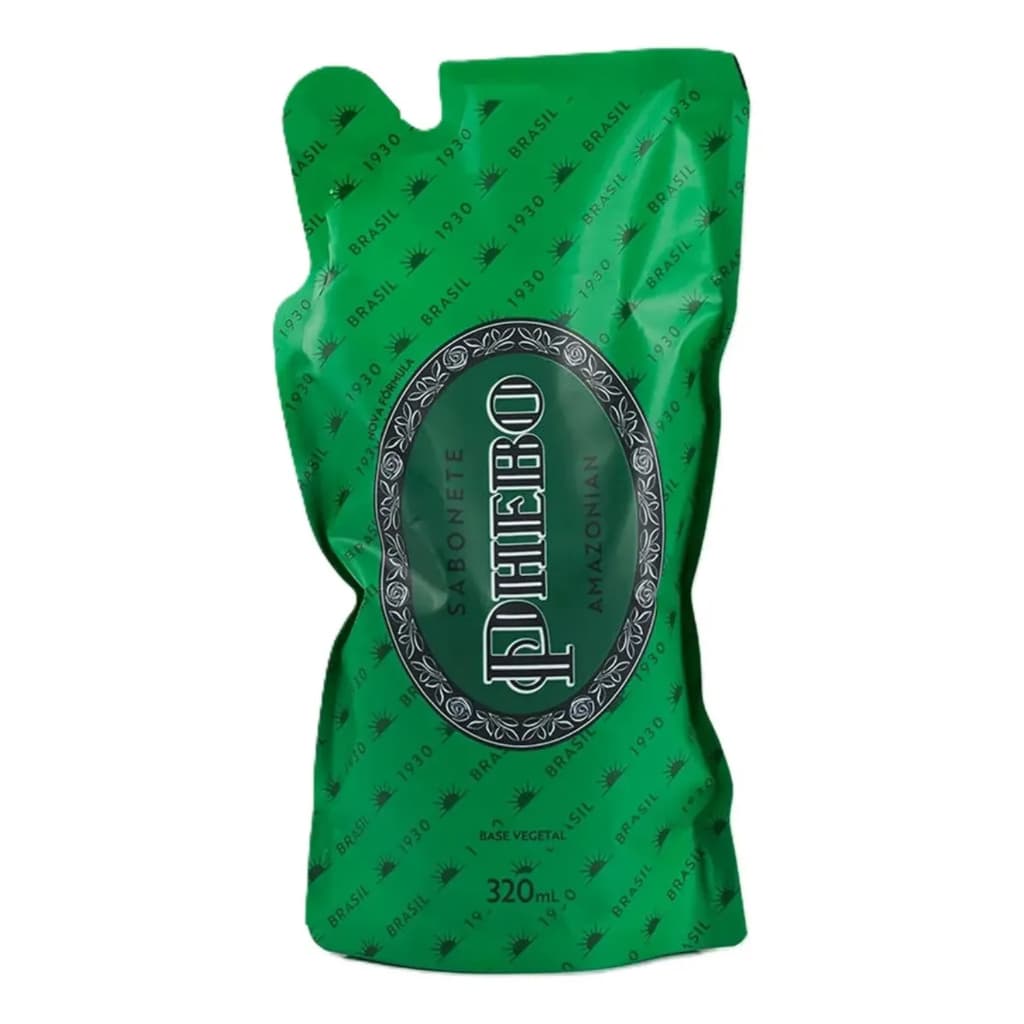 Sabonete Líquido Refil Phebo Amazonian 320ml Com Glicerina Vegetal