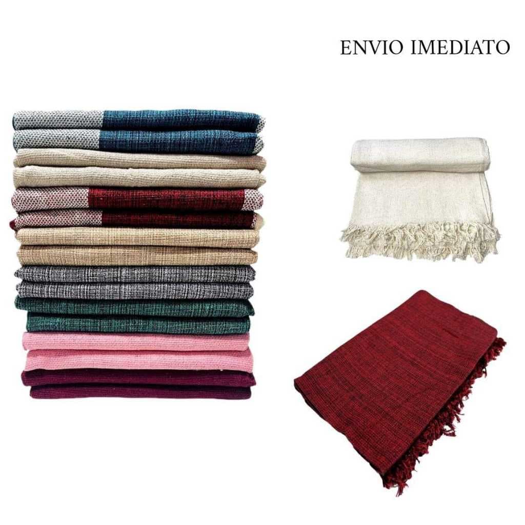 Kit 2 Mantas Para Sofá Decorativa Gigante 2.10x1.20 Casa Nova Elegante sofa