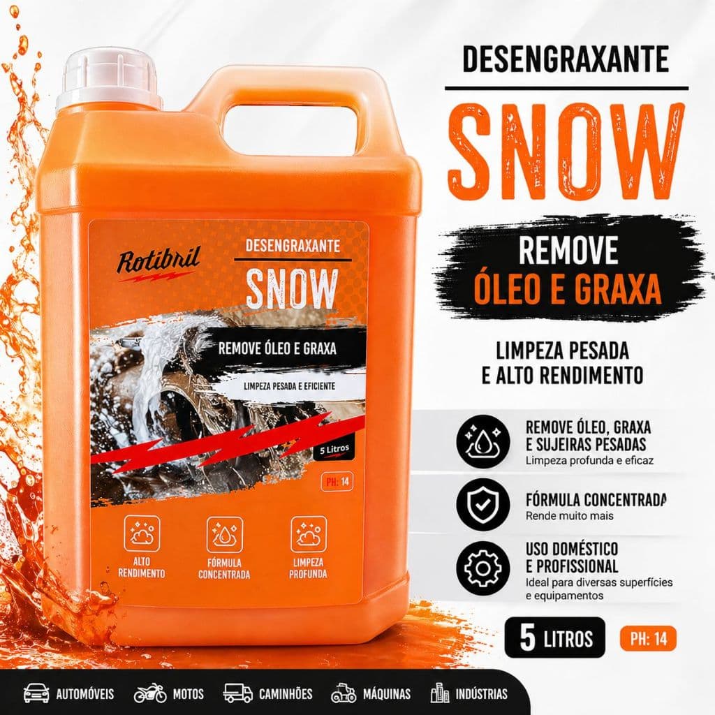 Desincrustante Desengraxante Limpeza Pesada Biodegradável 5 Litros graxa óleo terra