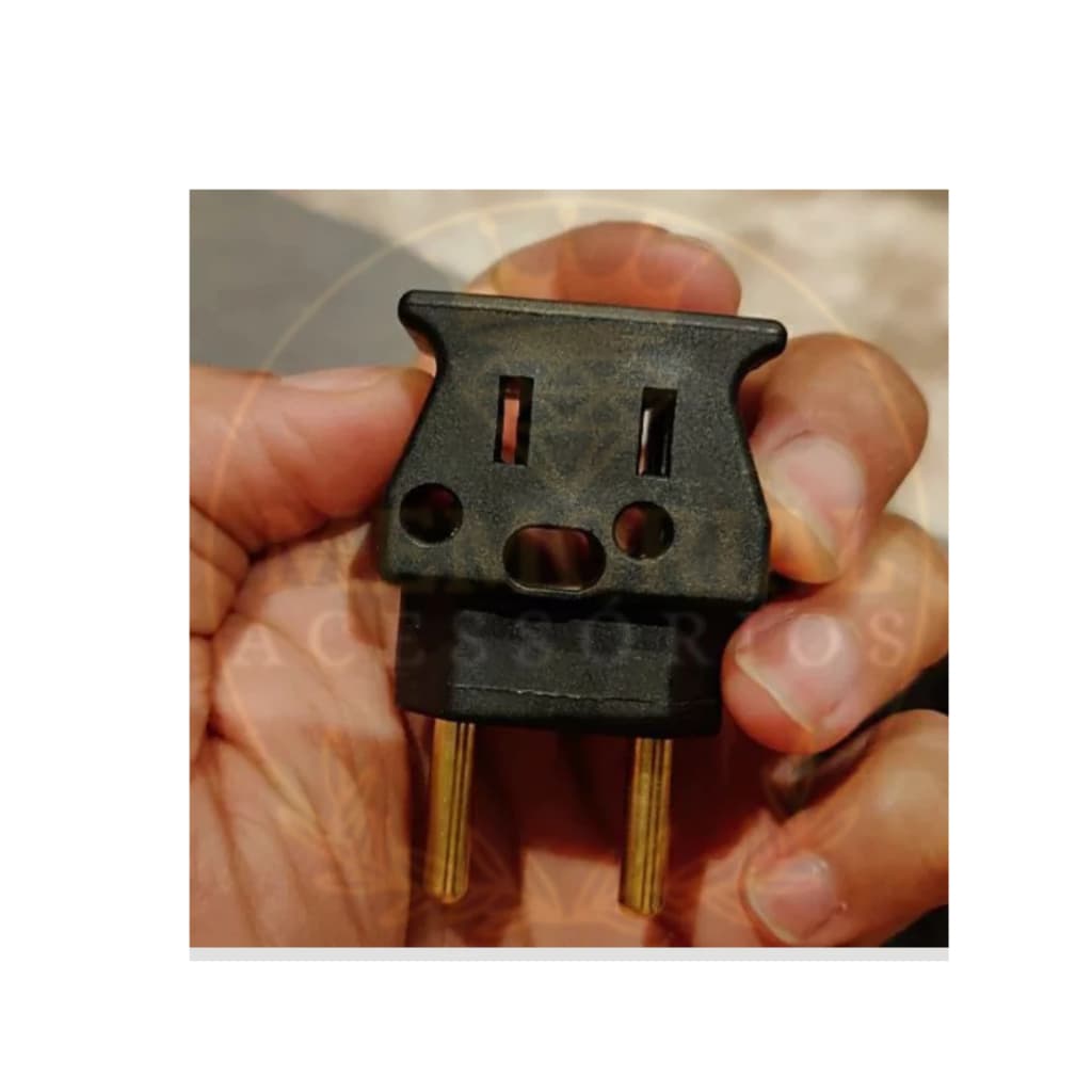 Adaptador Elétrico Pino Grosso Macho 20A para Fêmea 10/20A – Reforçado 250V Dif