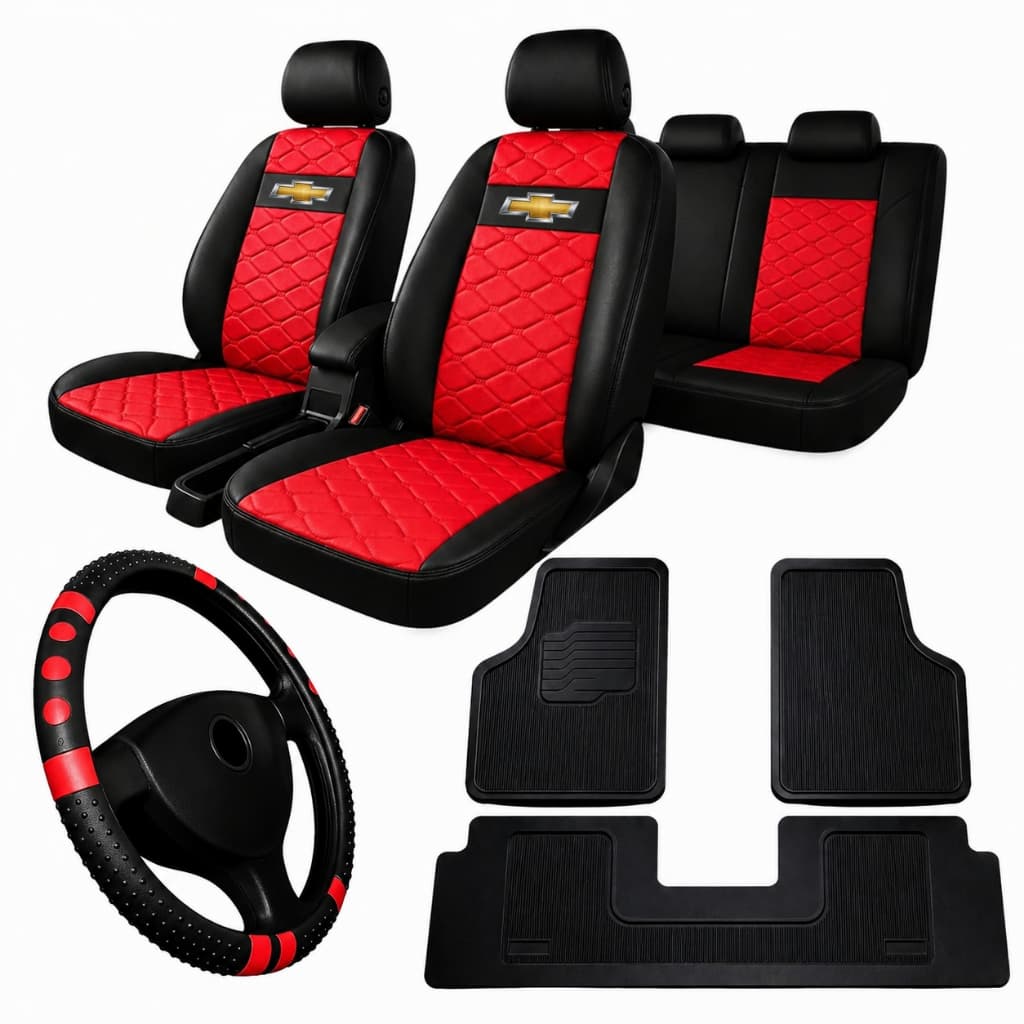 Capa Para Banco De Carro Automotivo Gm Corsa Chevette Couro Grosso Chevrolet Impermeável Tapete