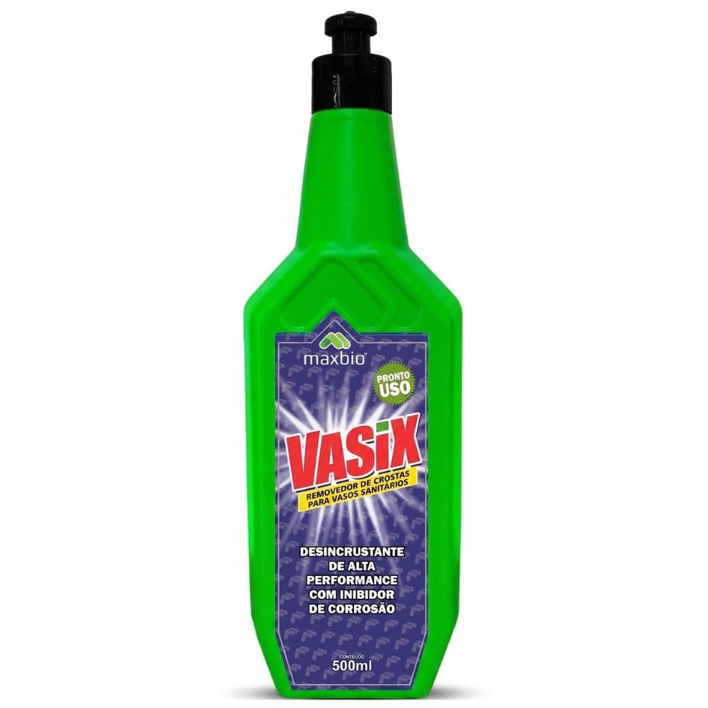 Vasix Maxbio Limpeza Vaso Sanitario Desincrustante Banheiro Removedor De Sujeiras Higiene Sanitária