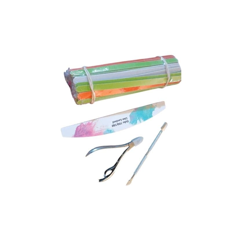 kit salão de beleza manicure pedicure love