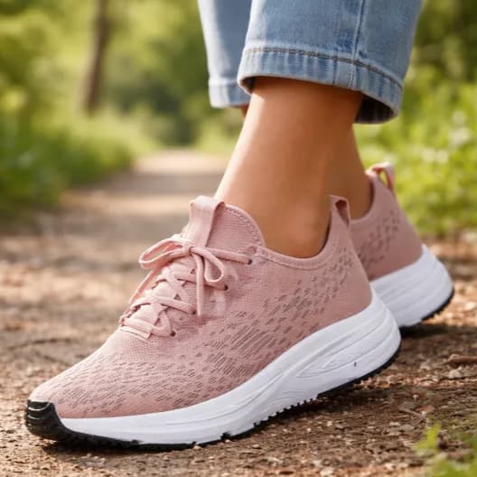 Tênis Feminino Tamanho Especial Casual Esportivo Meia Leve e Macio 34 ao 43 Envio Imediato