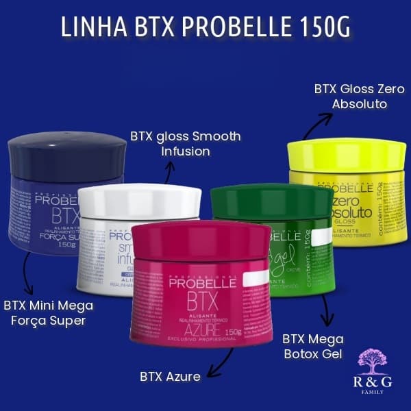 BTX LINHA PROGRESSIVA 150G PROBELLE