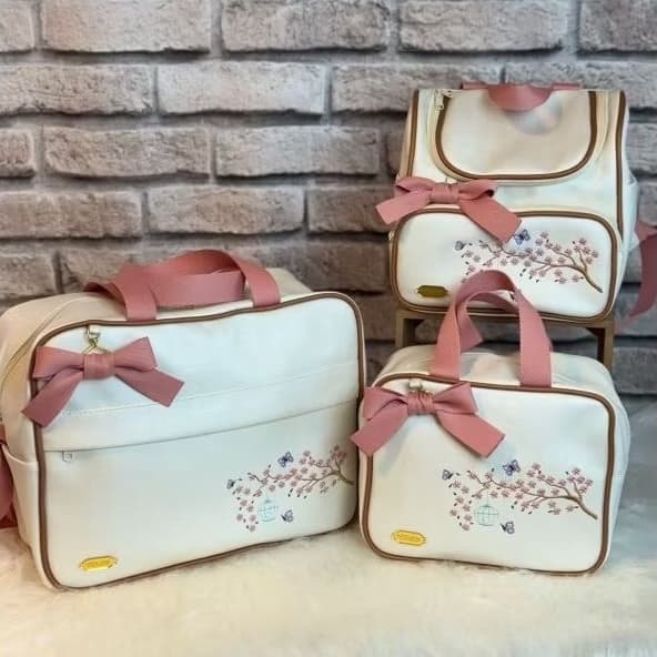 kit maternidade floral Rose menina