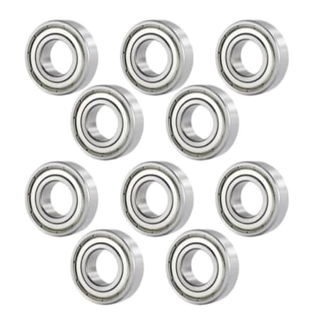 Kit 10 Rolamentos  6203 zz Blindado 40x17x12mm