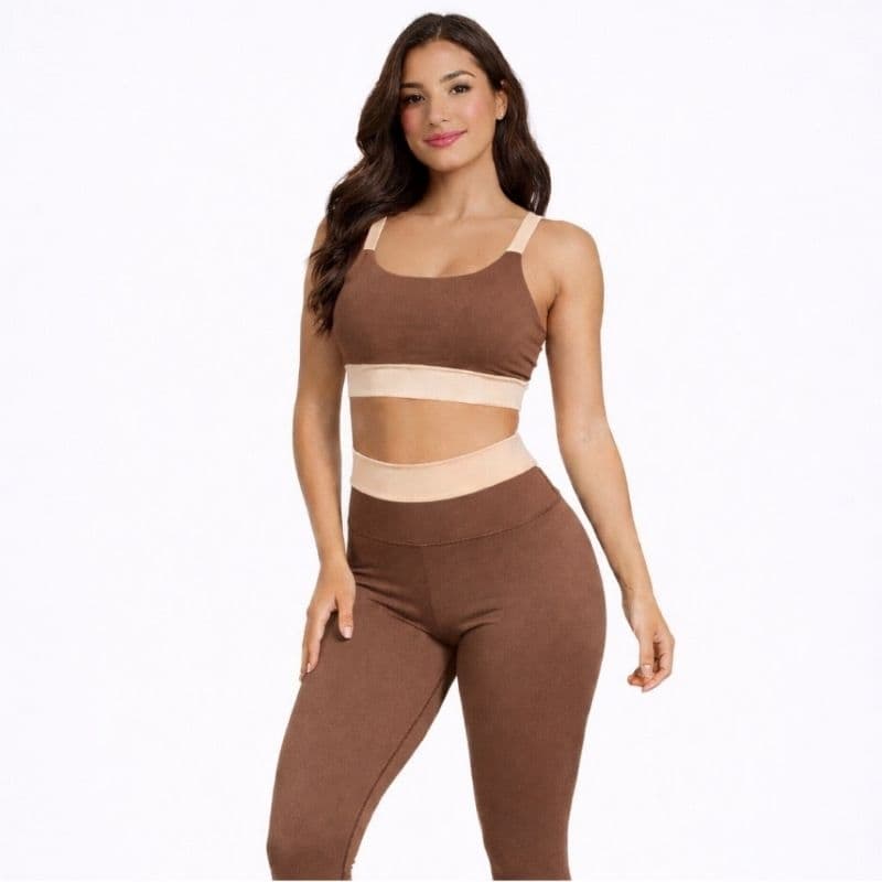 Conjunto Bicolor Power Premium Academia Treino