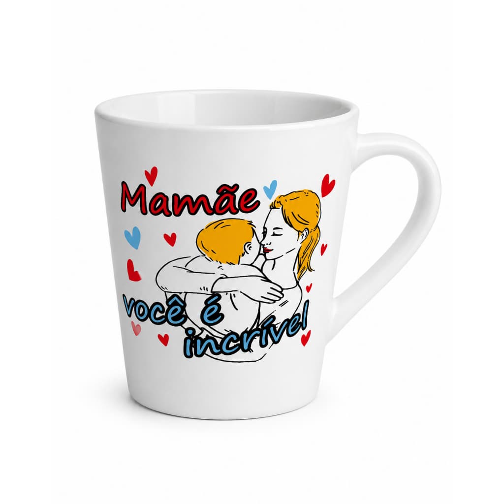 Caneca Dia das Mães em Cerâmica Sortida 260ml - Envio Rápido