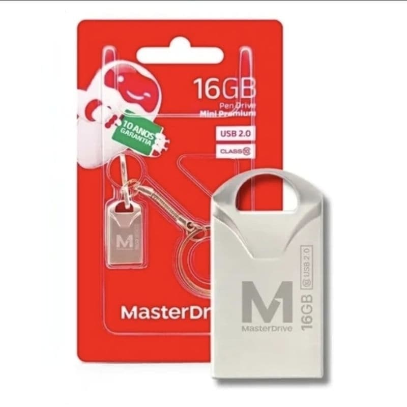 Pen Drive 16GB 2.0 Master Drive