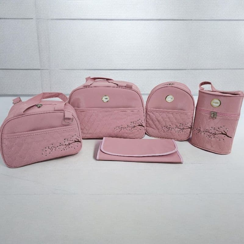 kit bolsa maternidade com 5 PEÇAS