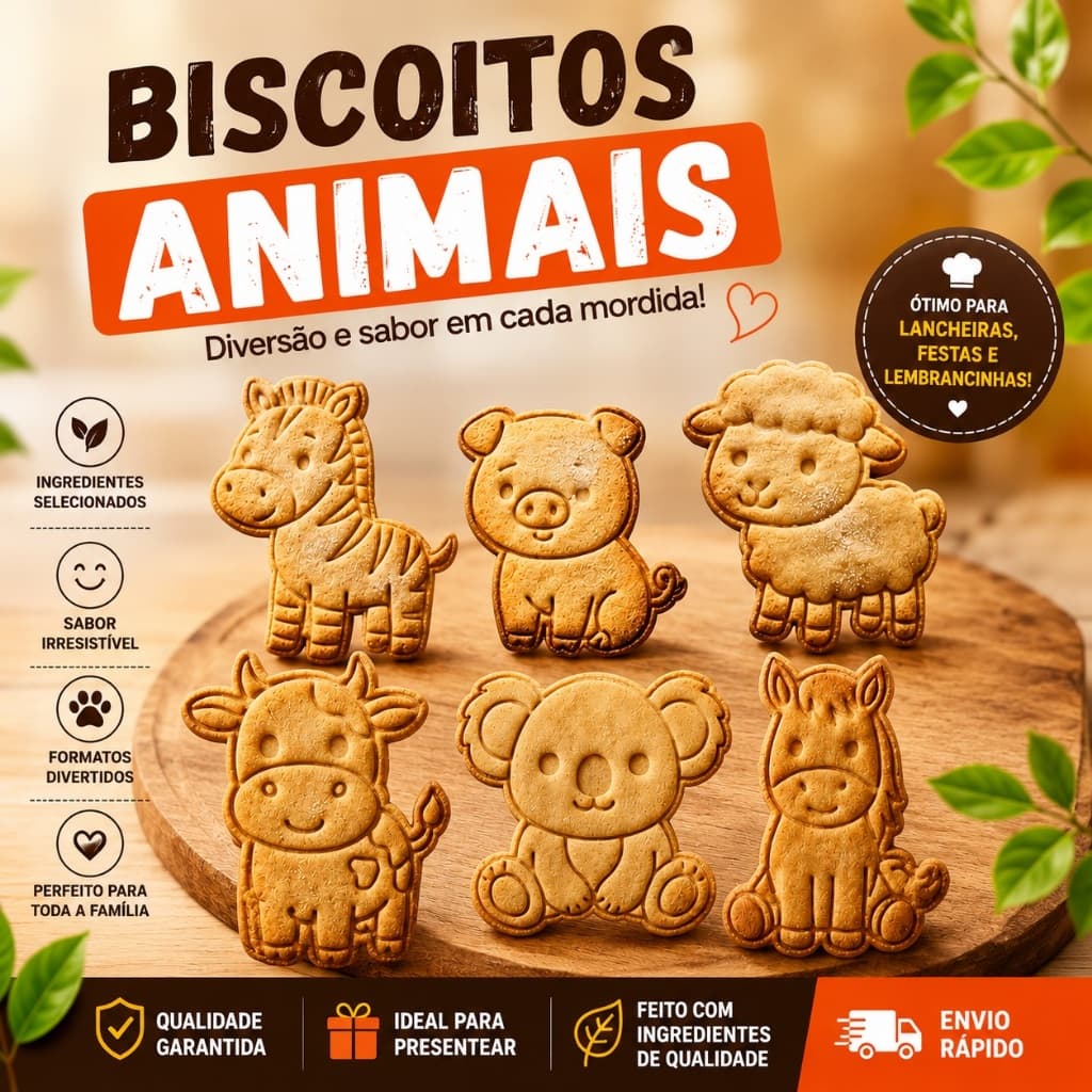 Kit 6 cortador/Marcador/Molde Tema Fazendinha para Biscoitos,Pasta Americana e Outros