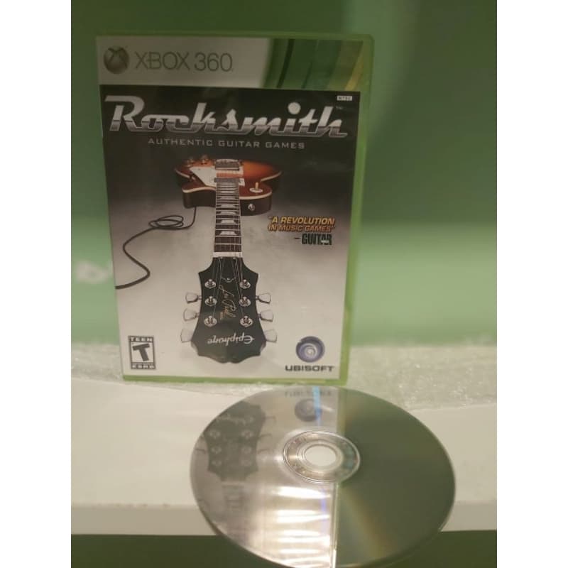 Rock Smith-Authentic guitar Heroes Xbox360 Original Mídia Física