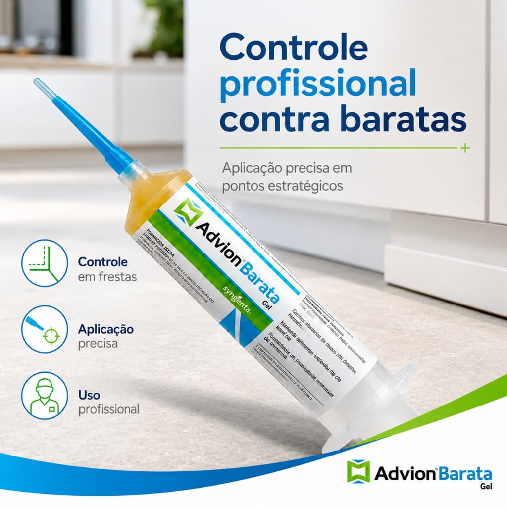 Gel Advion Barata 30gr Seringa em Gel Pra Barata Americana Francesa  Germanica