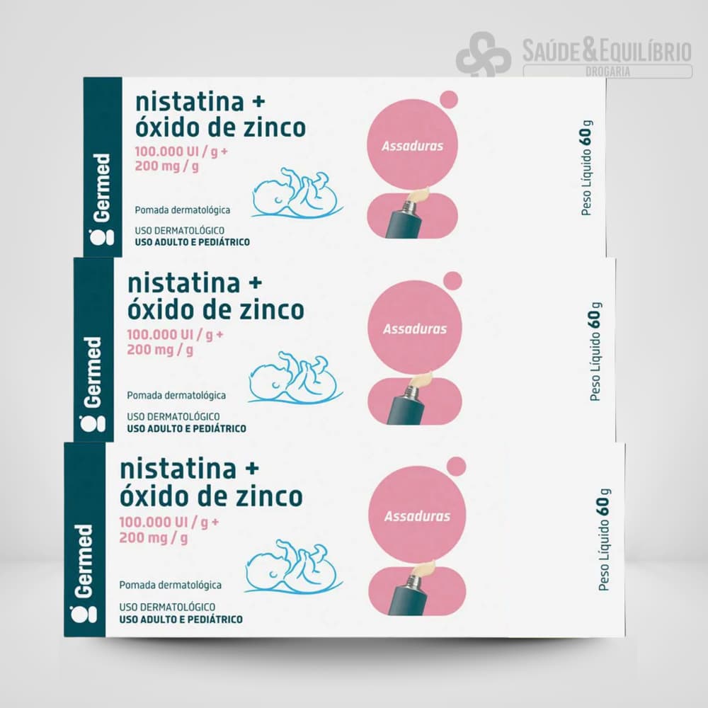 Pomada para Assaduras com Óxido de Zinco 60g – Proteção e Cuidado com a Pele