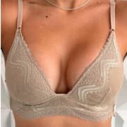 Kit Sutiã de Renda Sem Aro Com Bojo Soft Que Não Amassa Conforto Extremo e Alças Reguláveis Delicato