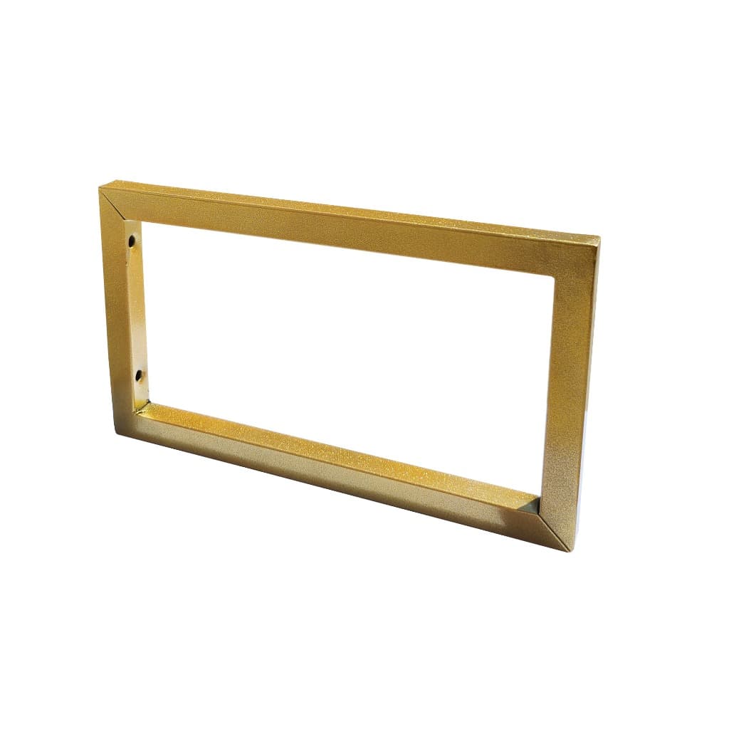 Estilo Industrial Metalon Unitário Dourado - Prateleira 20cm