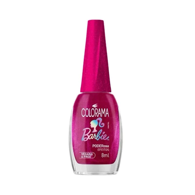 Esmalte Efeitos Colorama Barbie PODERosa 8ml
