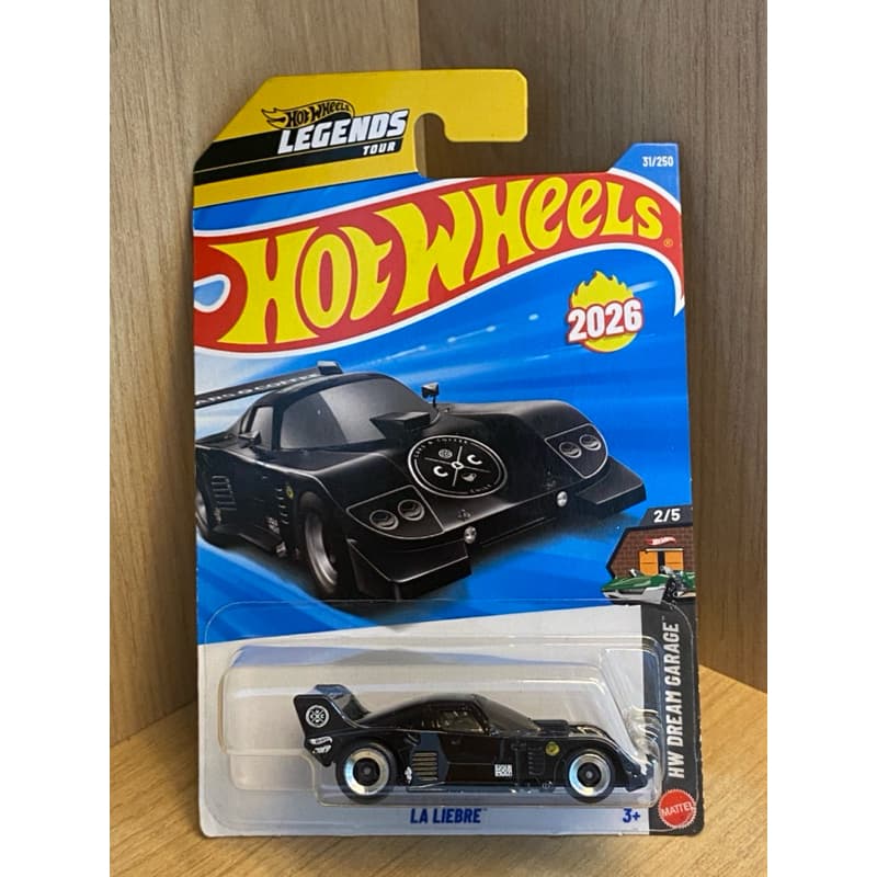 Hot Wheels La Liebre Black - Legends Tour 2026 HW Dream Garage