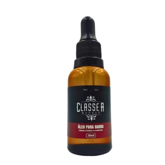 Óleo Para Barba Macia e Perfumada Classe A Hidrata e Fortalece Os Fios Uso profissional
