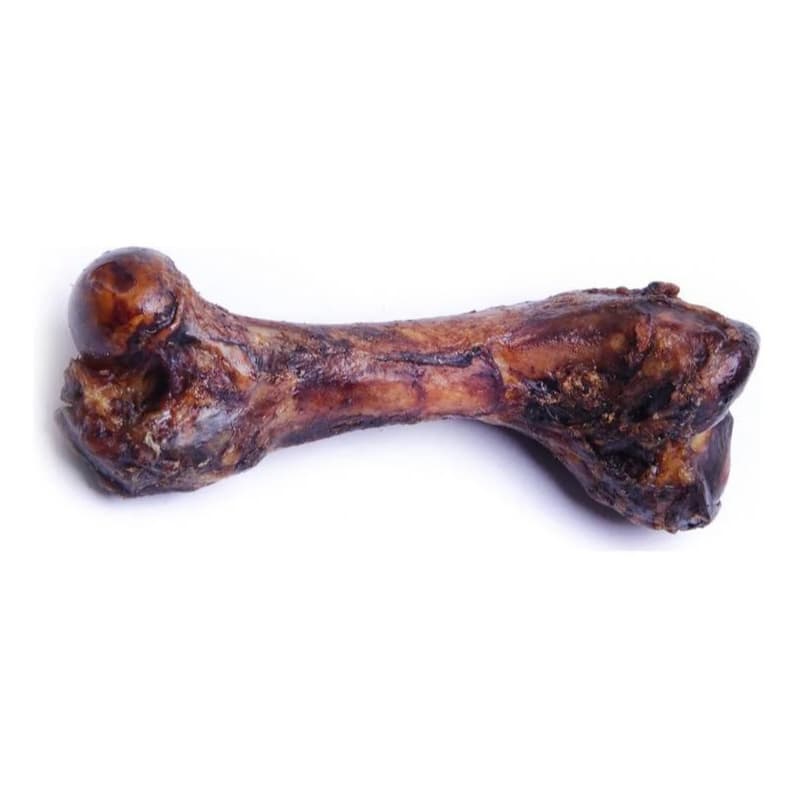 Mini Femur Osso Natural Suino Desidratado Para Cães