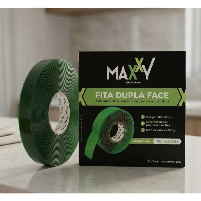 Fita Dupla Face Extra Forte Multiuso Resistente 12mm x 2m