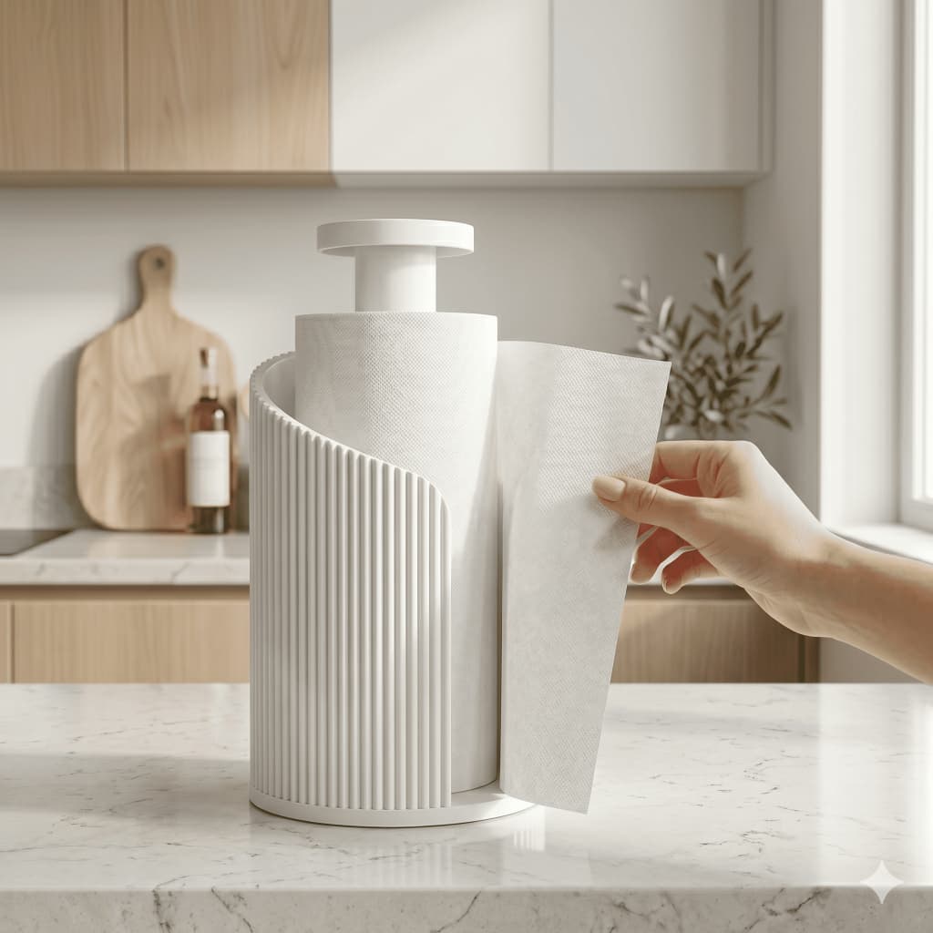 Suporte Porta Toalha de Mesa Moderno Minimalista