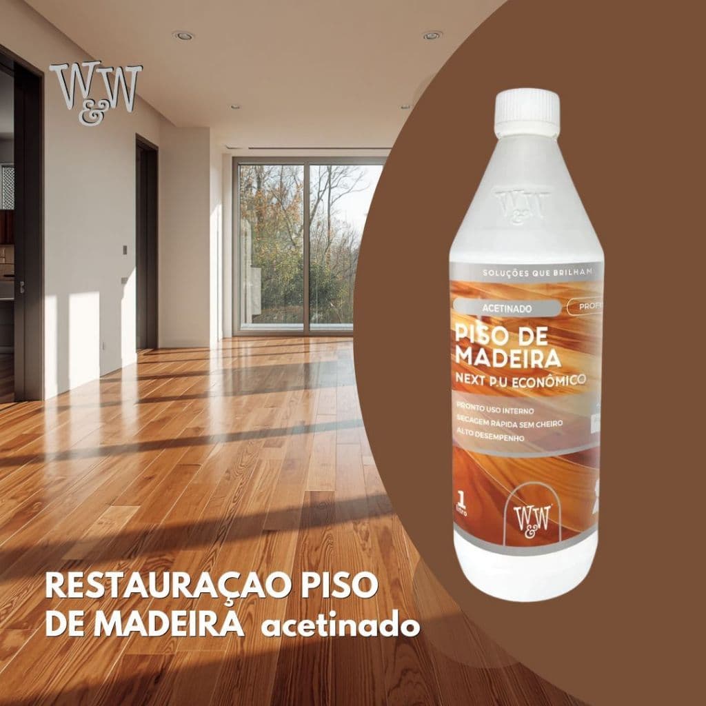 W&w Next Verniz Econômico Acetinado 1 Litro